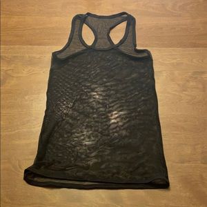 Black Mesh Stringer Tank
